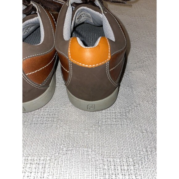Footjoy Men’s Casual Shoes Size 9 M Brown Leather Golf Athleisure Outdoors main image 4